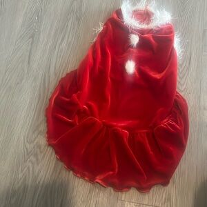 Hip doggie velvet holi dress❤️🎁🎉